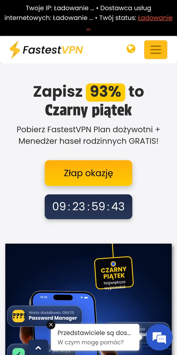 Strona główna FastestVPN w telefonie – w teście: najlepszy VPN w Polsce