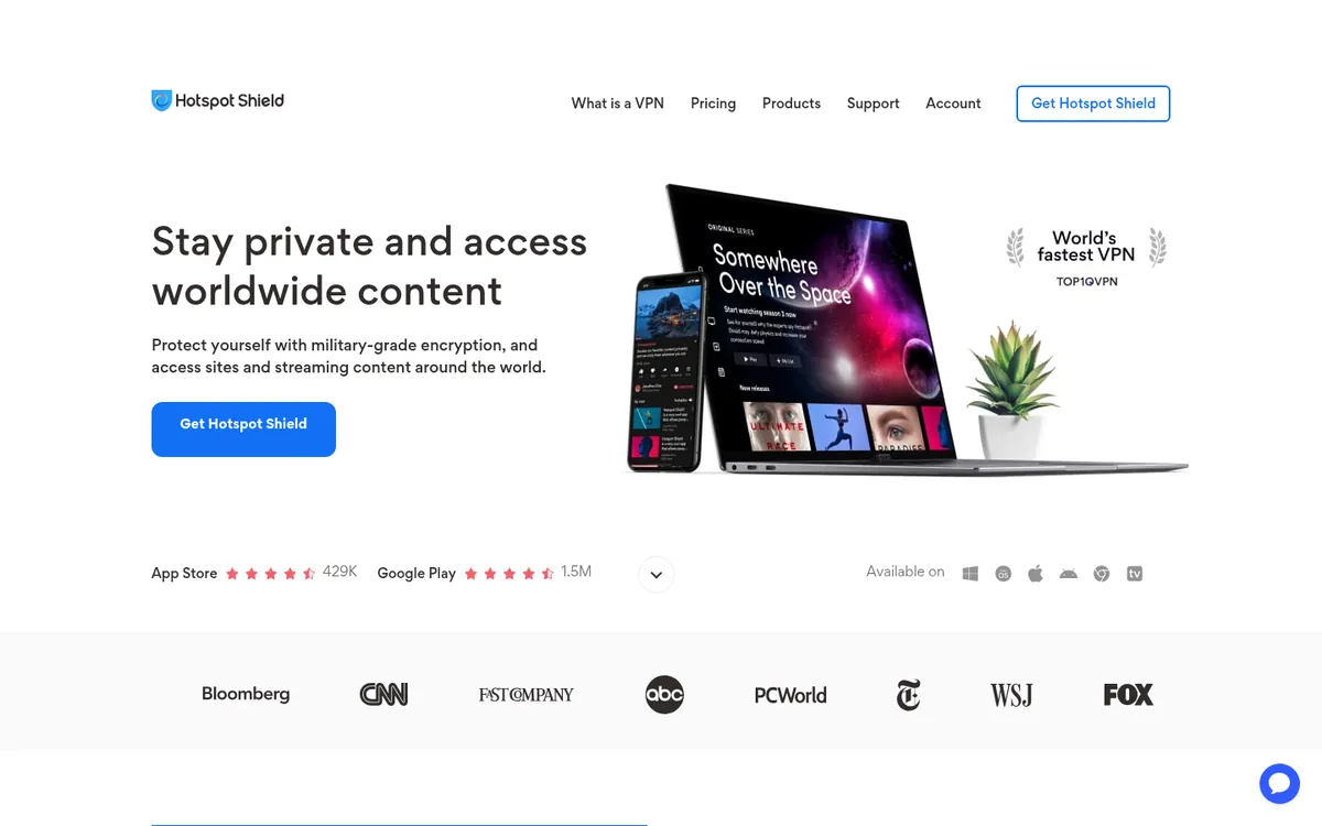 Strona główna Hotspot Shield na komputerze – w teście: najlepszy VPN w Polsce