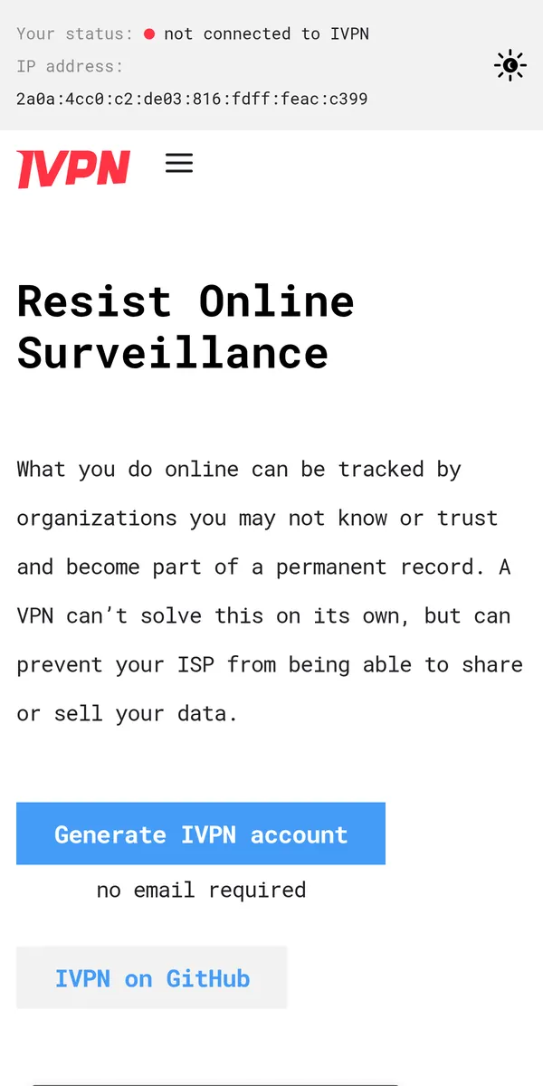 Strona główna IVPN w telefonie – w teście: najlepszy VPN w Polsce