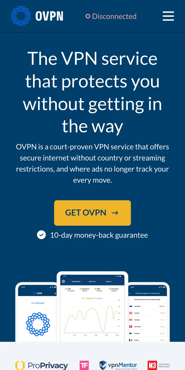 Strona główna OVPN w telefonie – w teście: najlepszy VPN w Polsce
