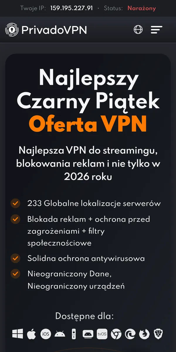 Strona główna PrivadoVPN w telefonie – w teście: najlepszy VPN w Polsce